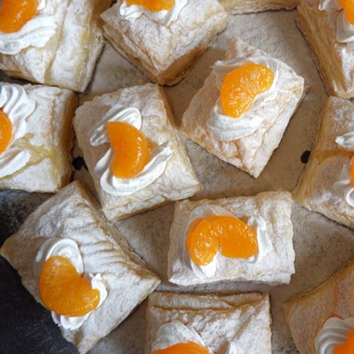 Orange Pastry