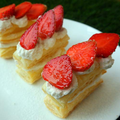 Strawberry Puff Pastry